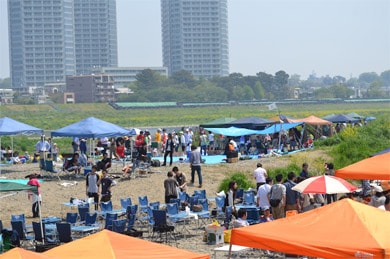 多摩川緑地バーベキュー広場（二子新地）